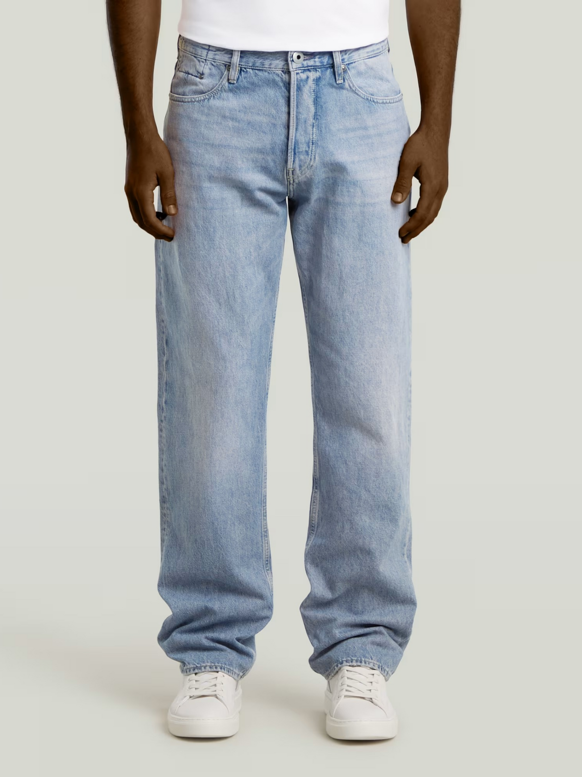 G-Star Dakota Regular Straight Jeans | Vintage Platinum Blue