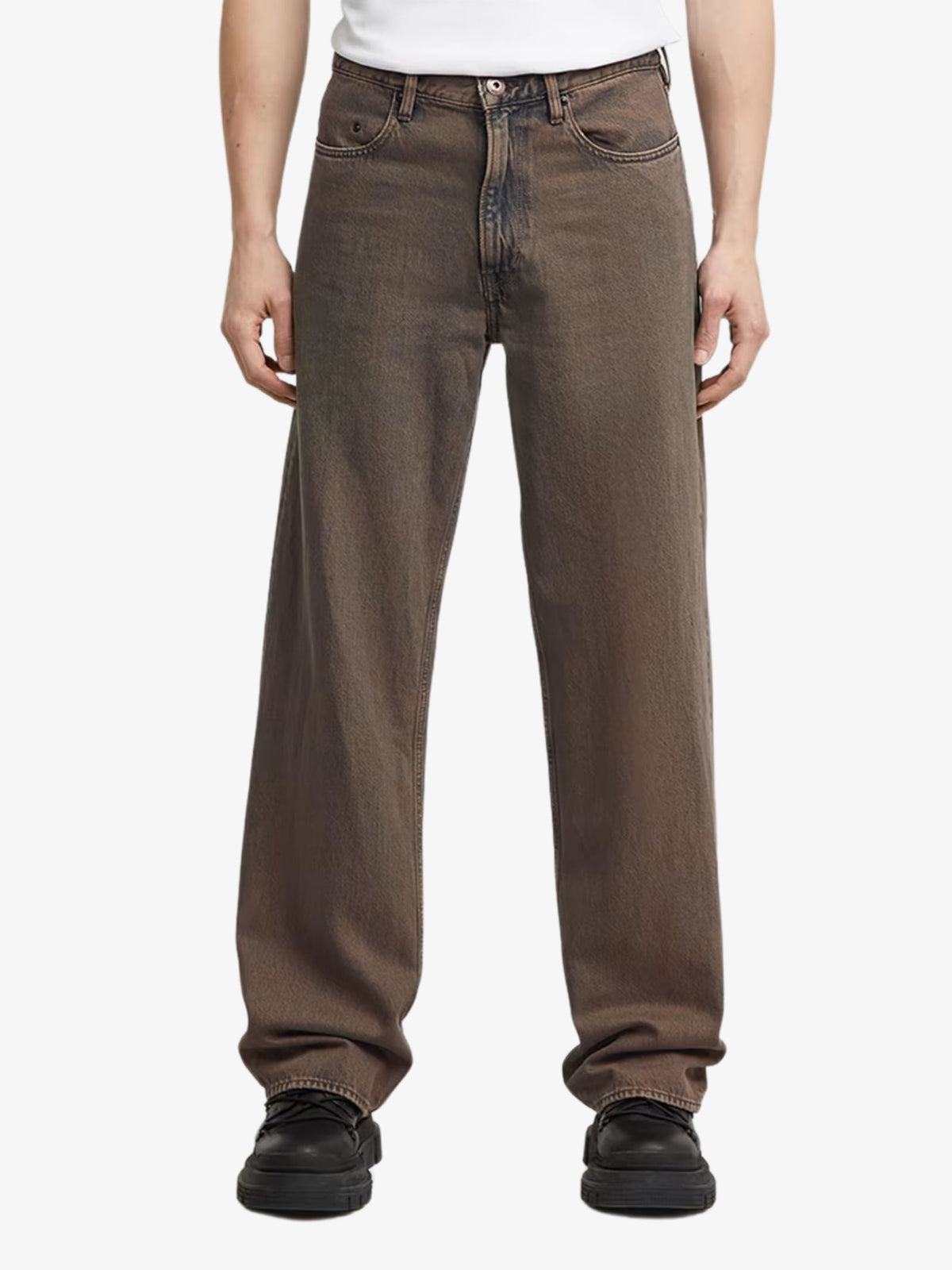 G-Star Type 96 Loose Jeans | Worn In Pecan Brown
