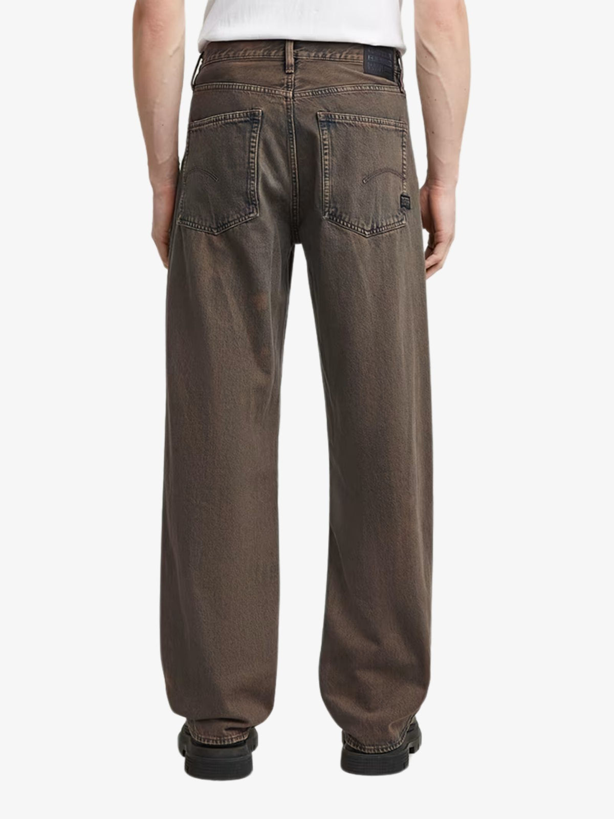 G-Star Type 96 Loose Jeans | Worn In Pecan Brown