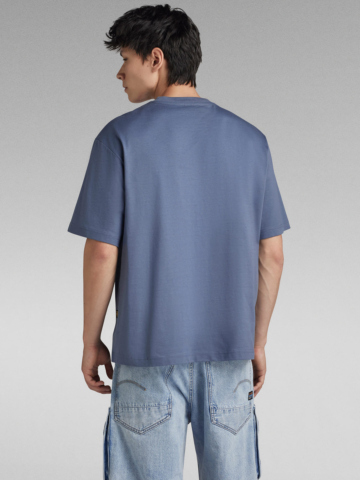G-Star Center Chest Boxy R T-Shirt | Vintage Indigo