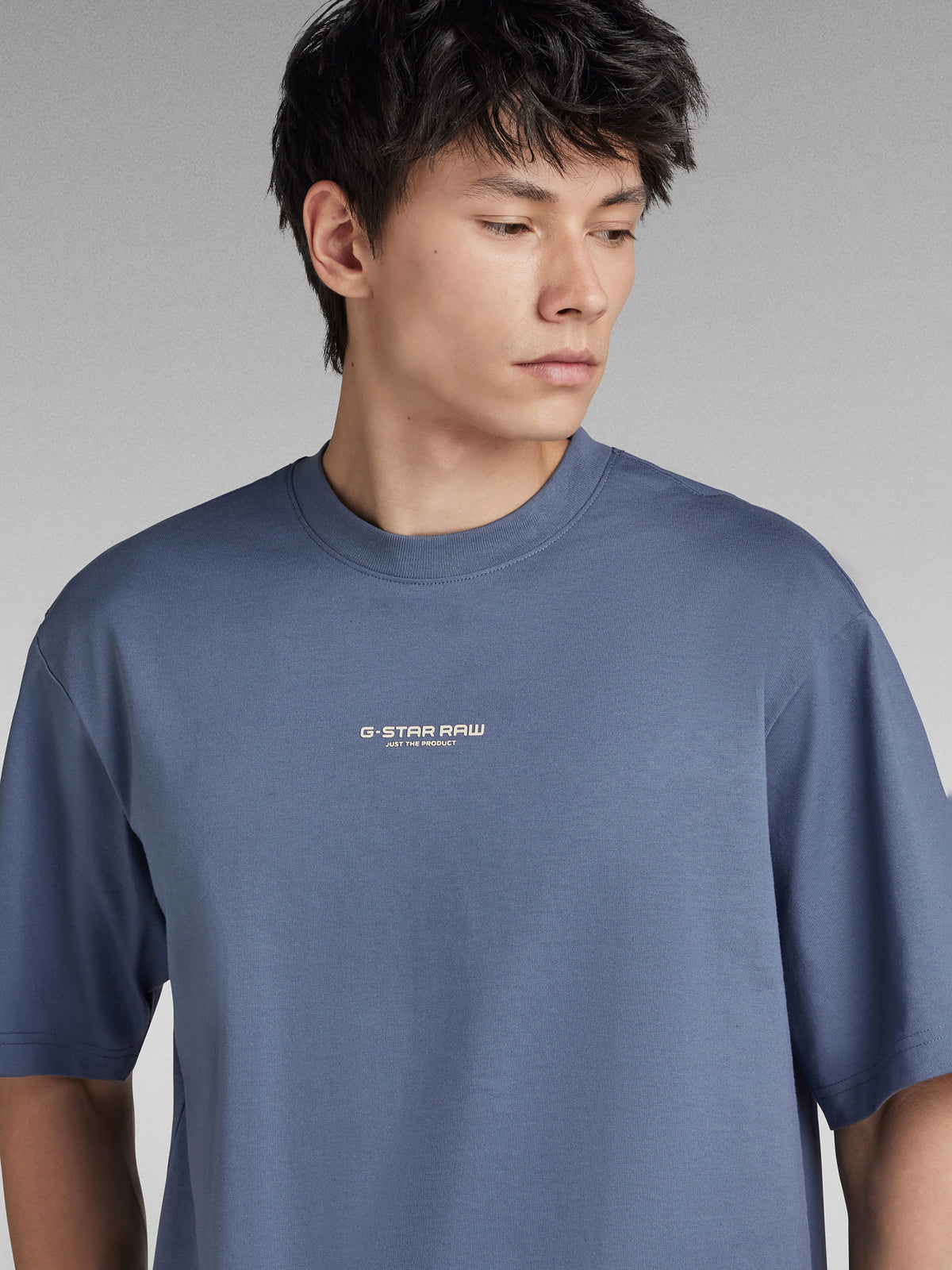 G-Star Center Chest Boxy R T-Shirt | Vintage Indigo