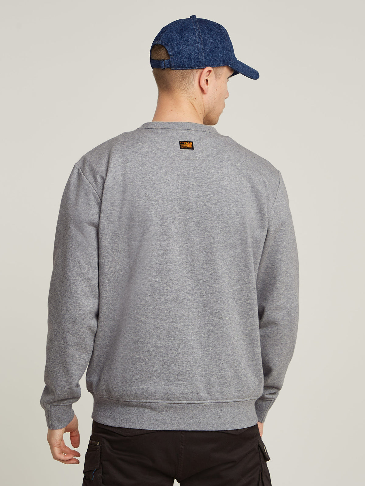 G-Star Nifous R Sweat | Medium Grey Heather