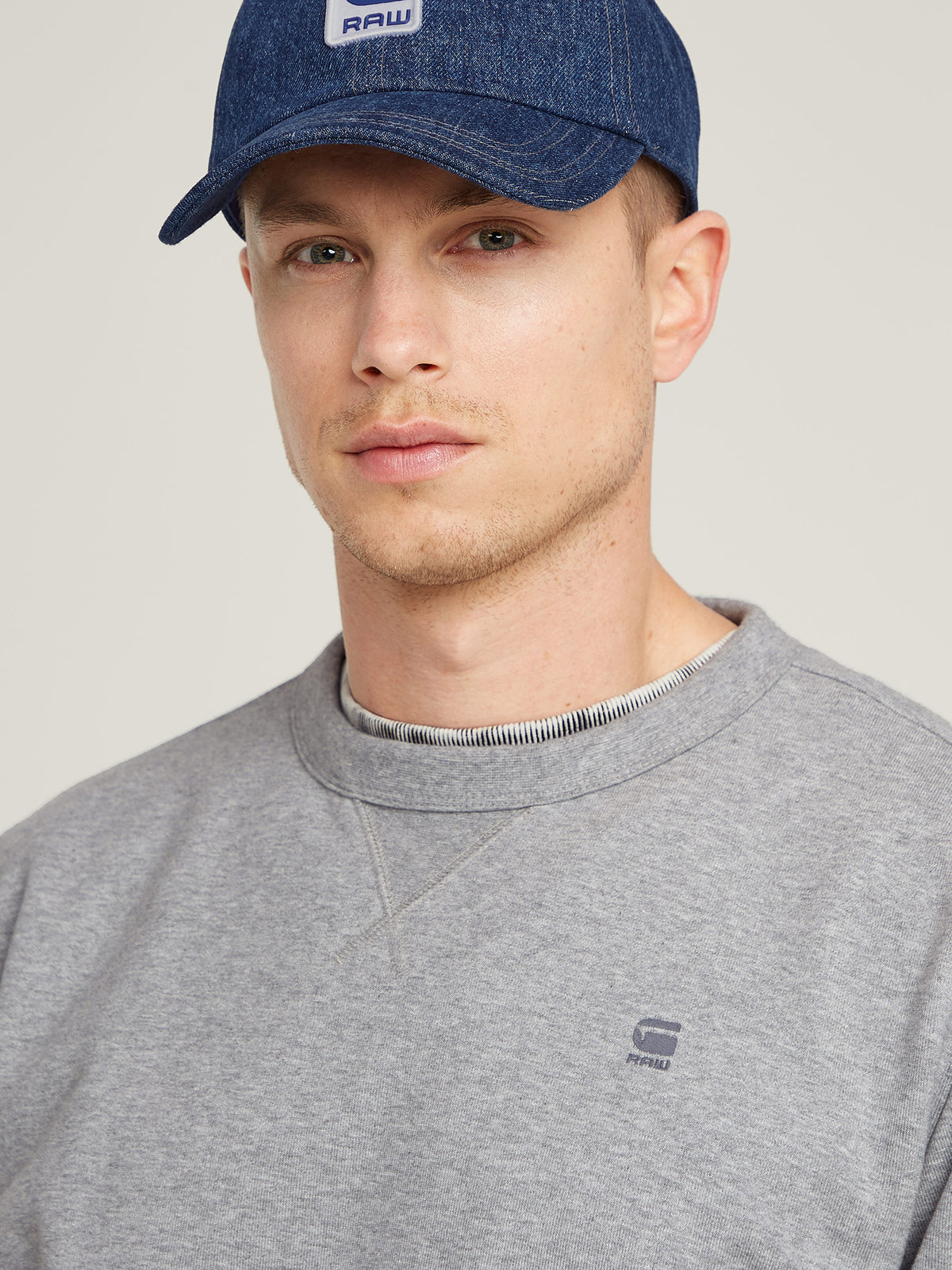 G-Star Nifous R Sweat | Medium Grey Heather