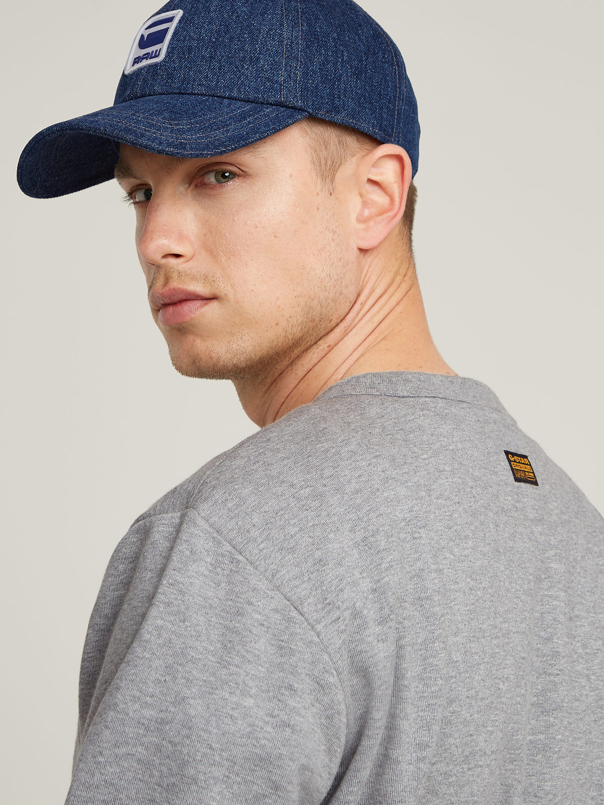 G-Star Nifous R Sweat | Medium Grey Heather