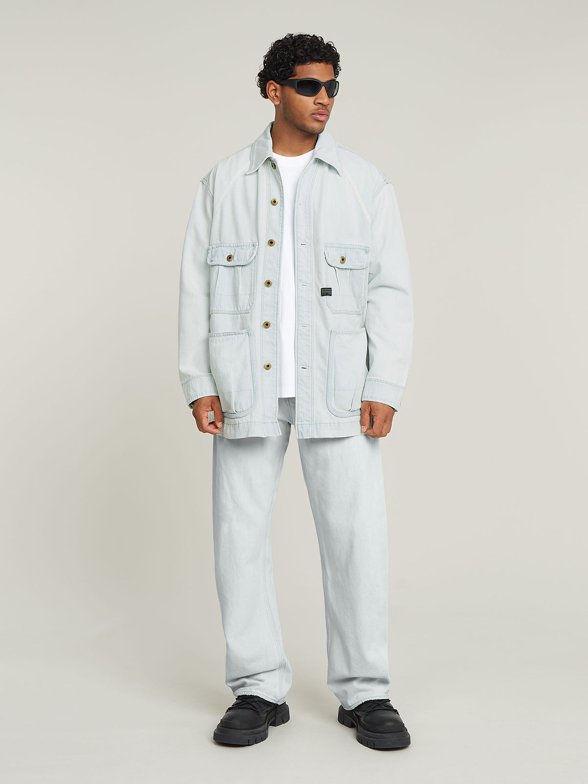 G-Star Bend 3D Loose | Beached Faded Clifton Blue