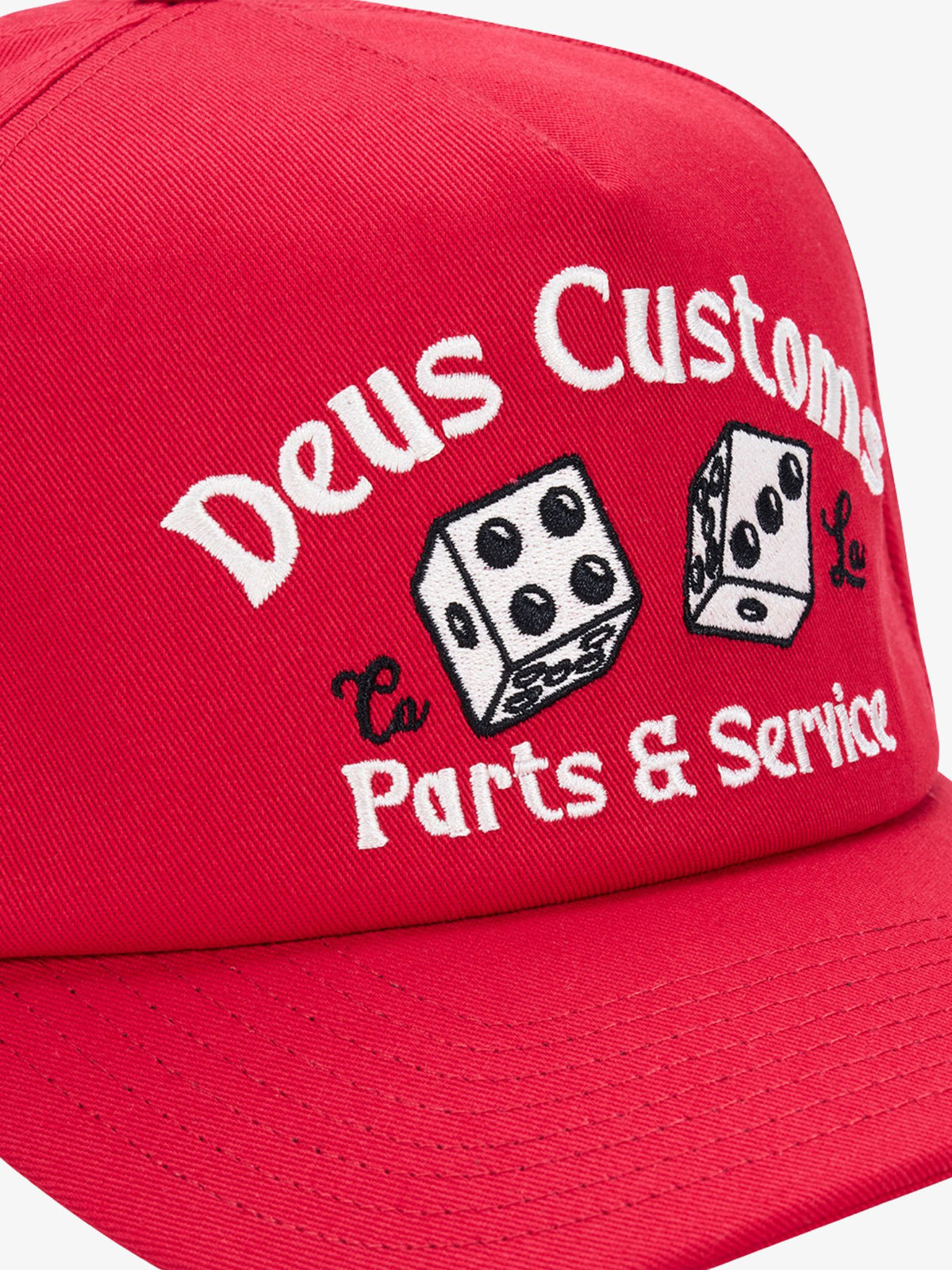 Deus Knucklebones Cap | Melon Red