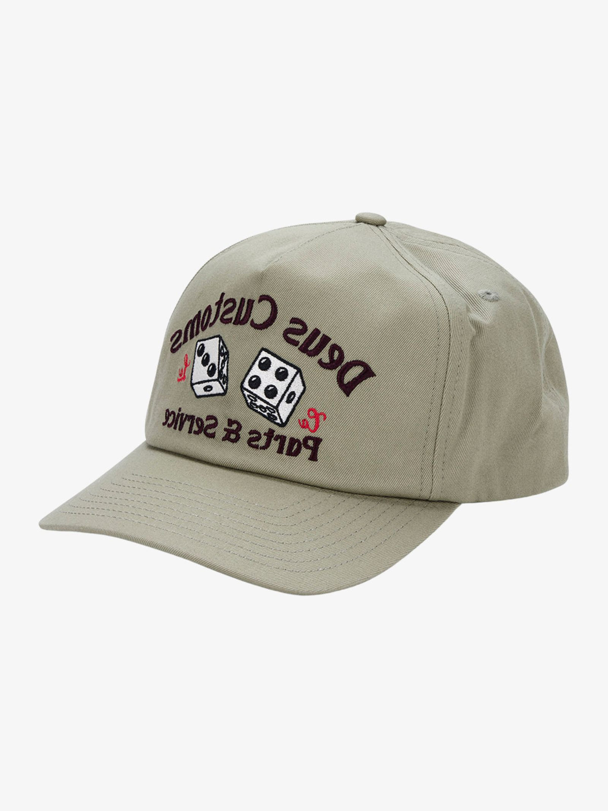 Deus Knucklebones Cap | Olive Green