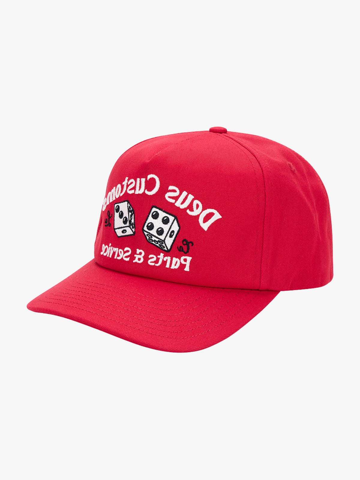 Deus Knucklebones Cap | Melon Red
