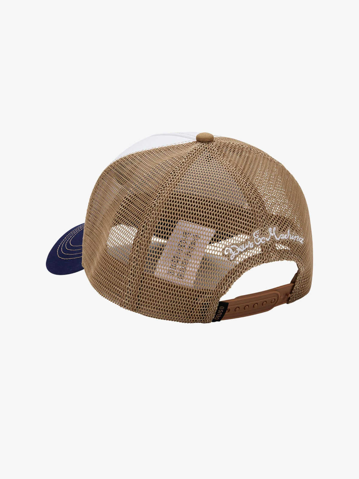 Deus Dogleg Trucker Cap | Dirty White
