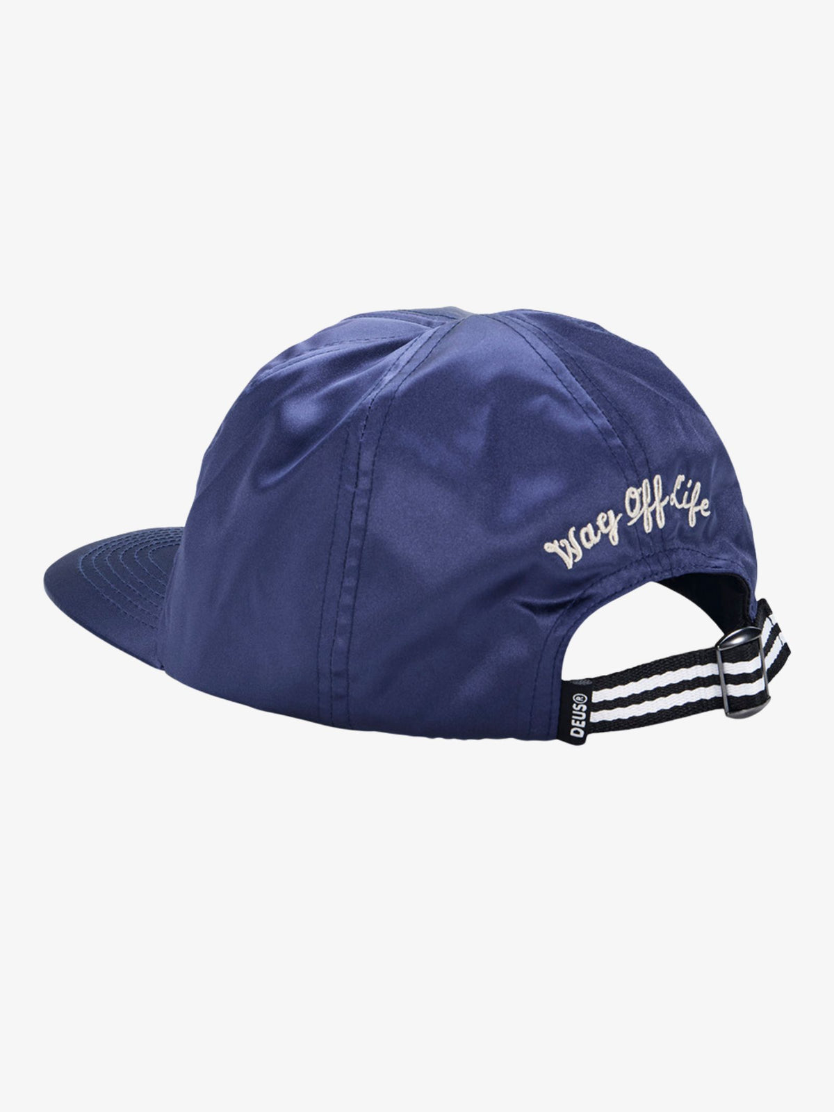 Deus Suka Satin Ball Cap | Mechanic Blue