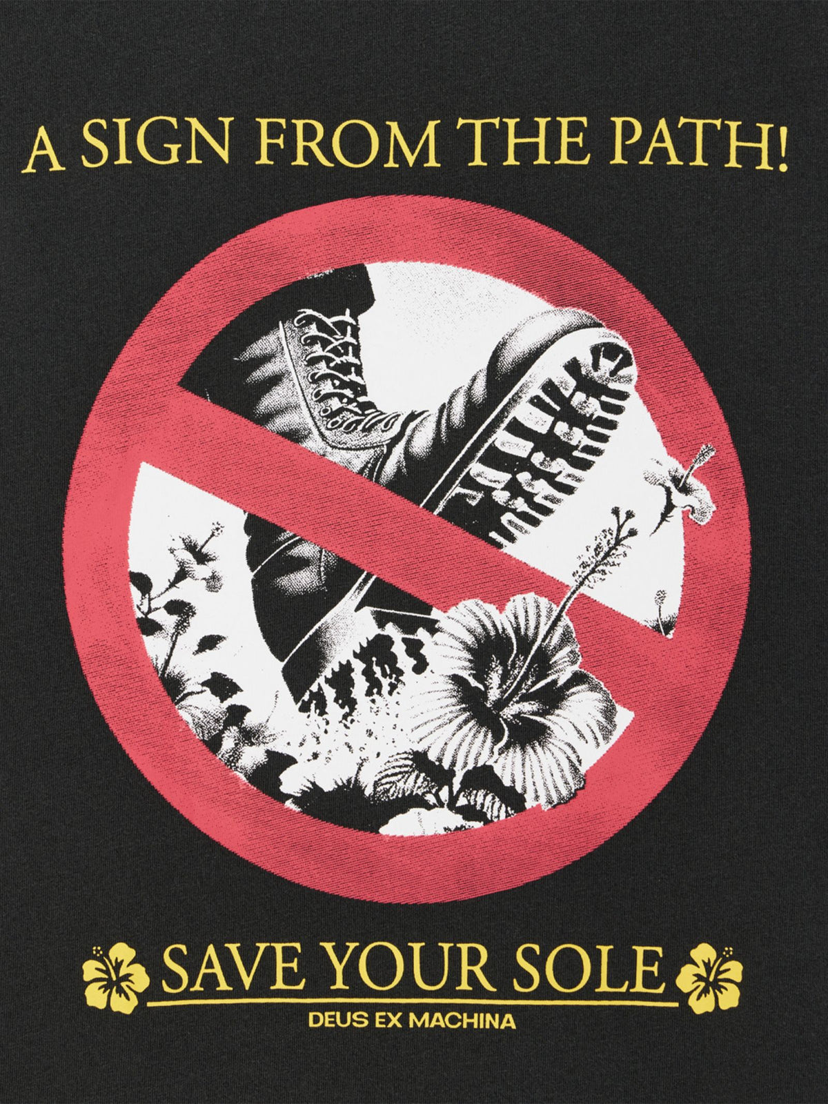 Deus Save Your Sole Muscle Tee | Anthracite