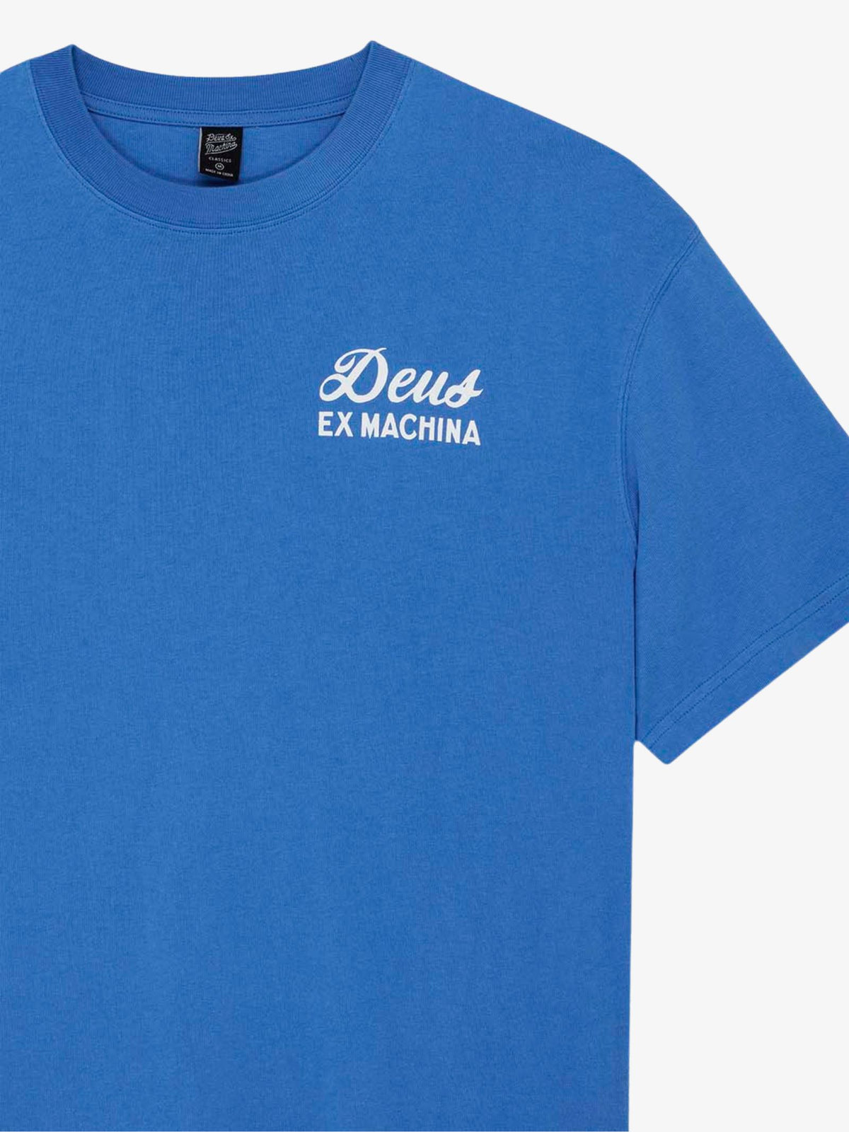 Deus Biarritz Sign Tee | Daphne Blue