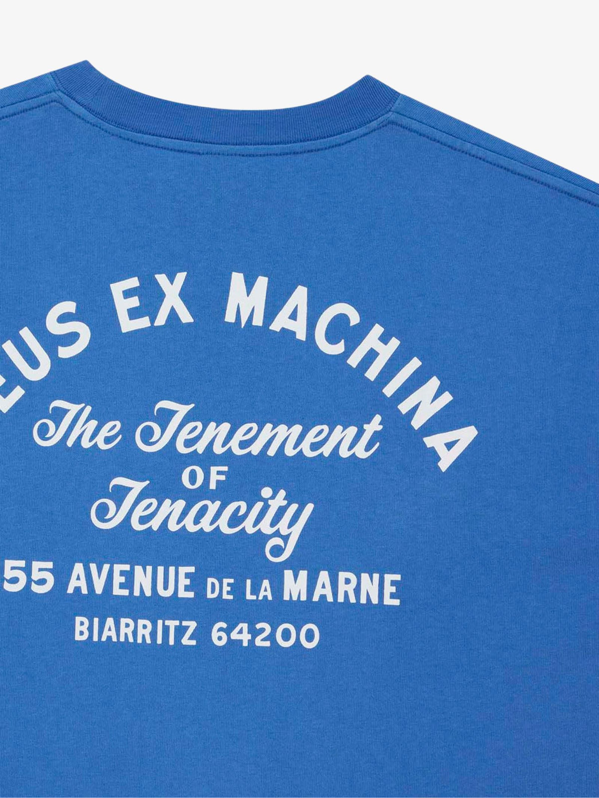 Deus Biarritz Sign Tee | Daphne Blue