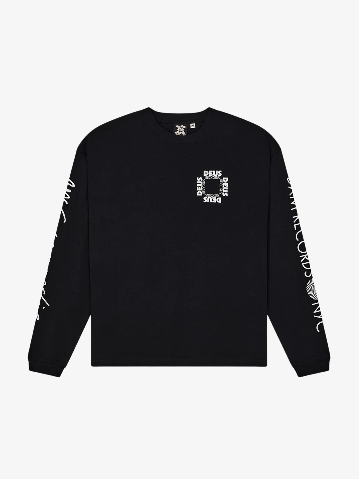 Deus Defacto Ls Tee | Black