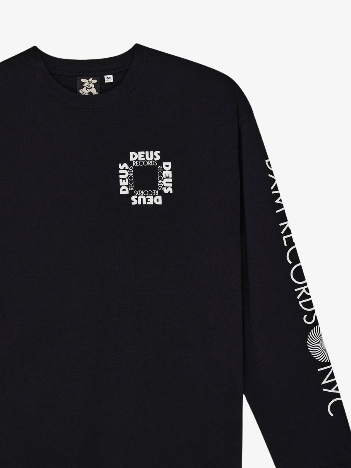 Deus Defacto Ls Tee | Black