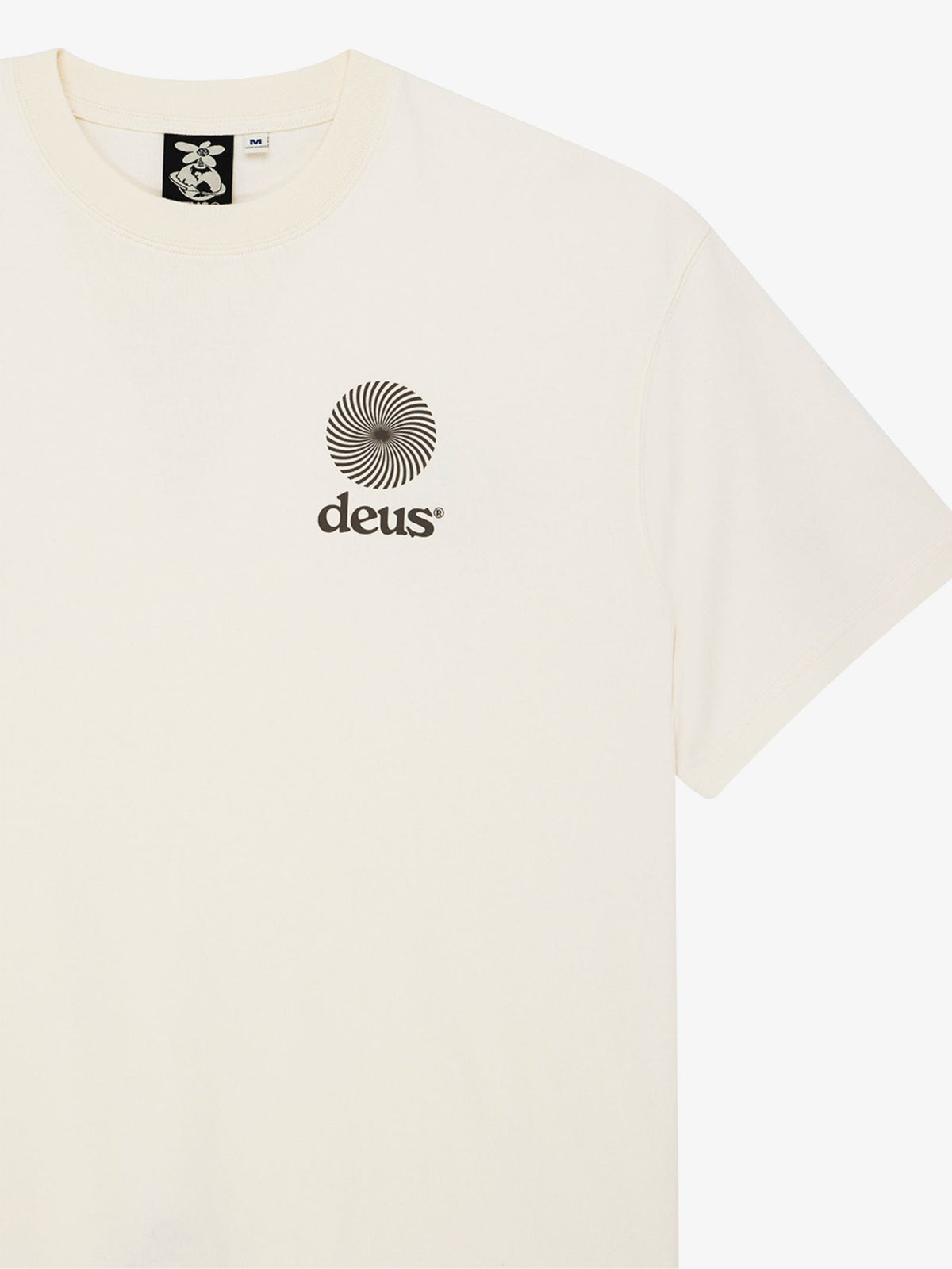 Deus Strata Tee | Dirty White