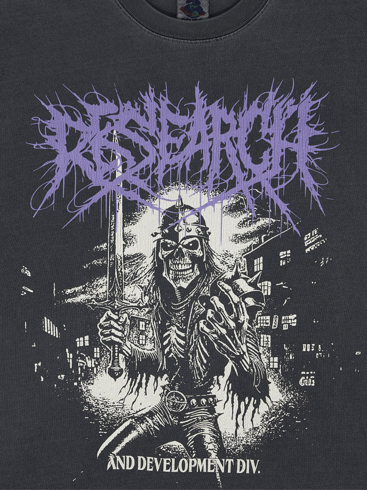 Deus Metal Fabricator Tee | Anthracite