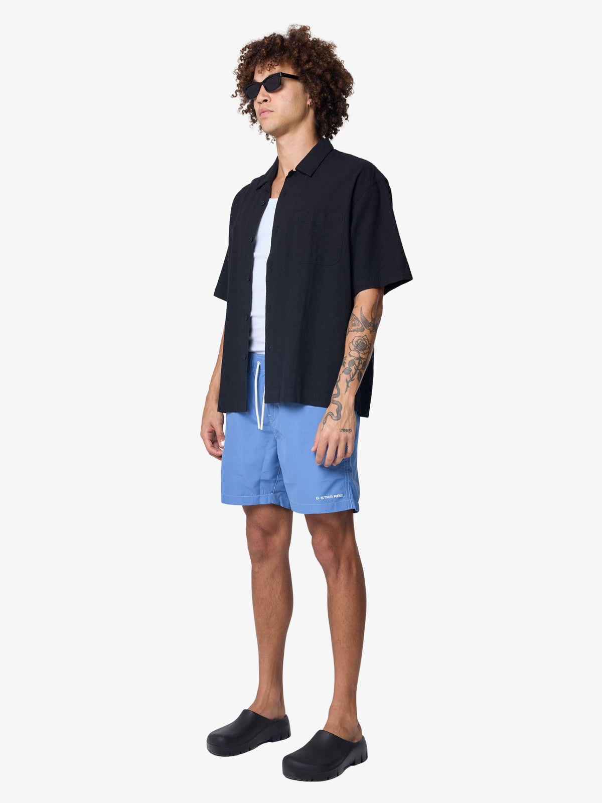 G-Star Dirik Solid Swim Shorts | Dutch Blue Gd