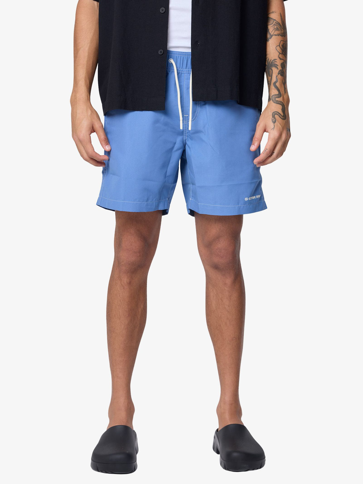 G-Star Dirik Solid Swim Shorts | Dutch Blue Gd