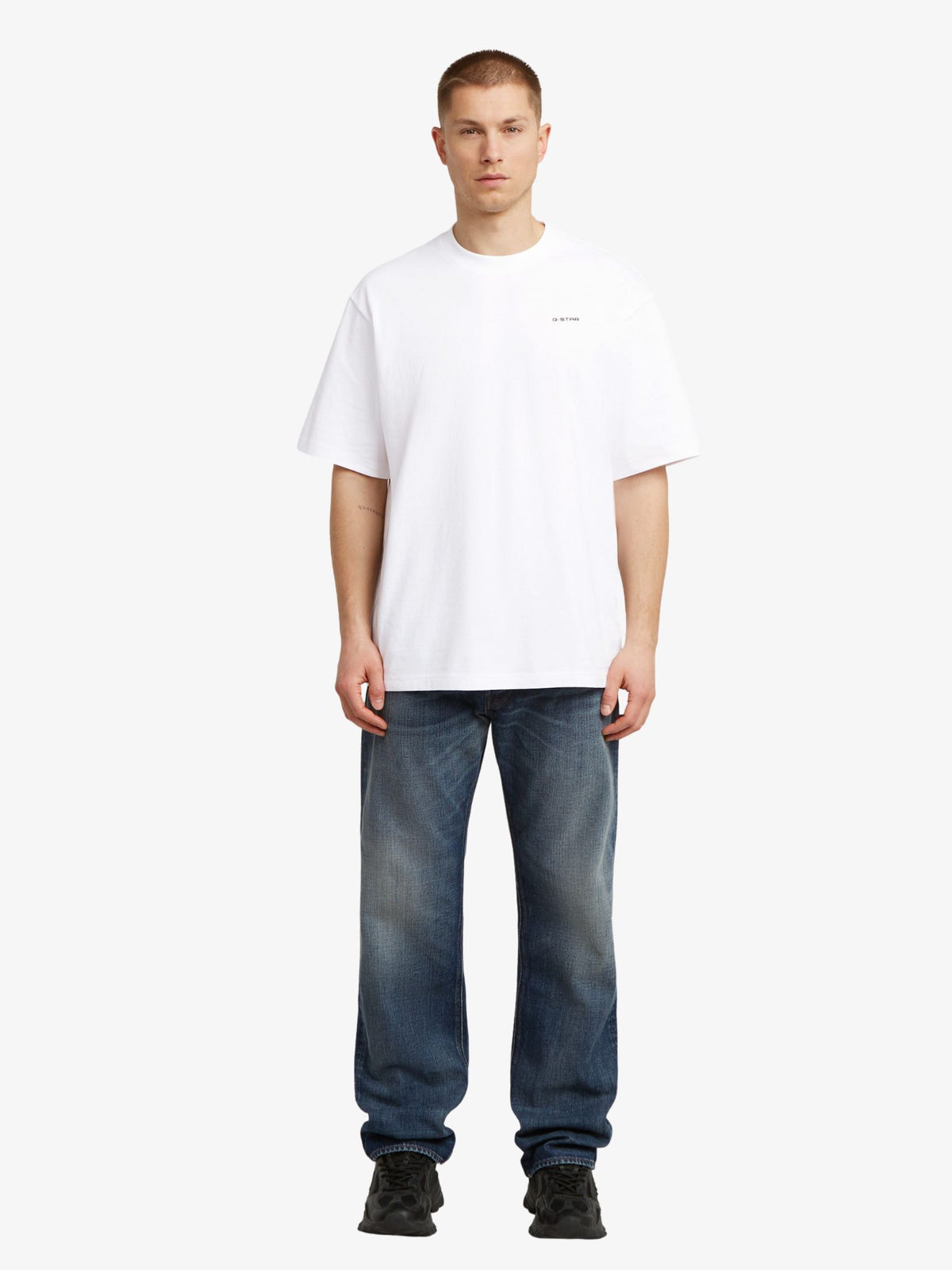 G-Star Boxy Base T-Shirt | White