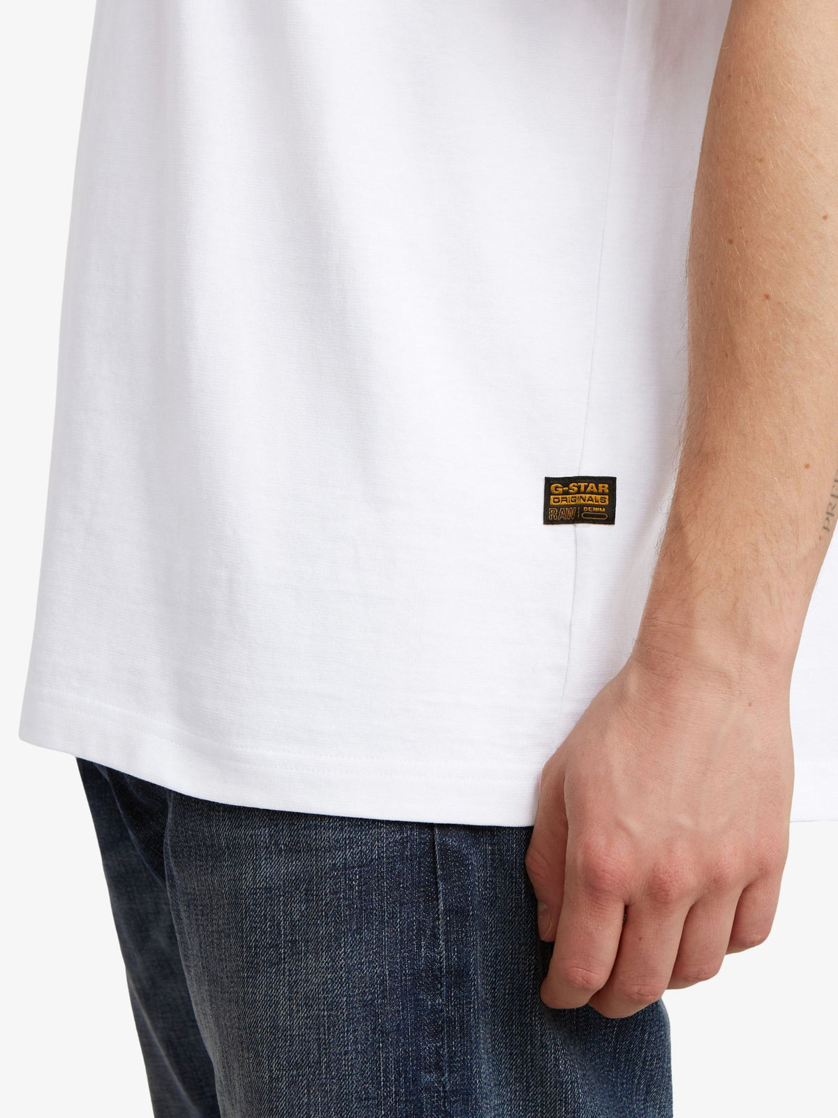 G-Star Boxy Base T-Shirt | White