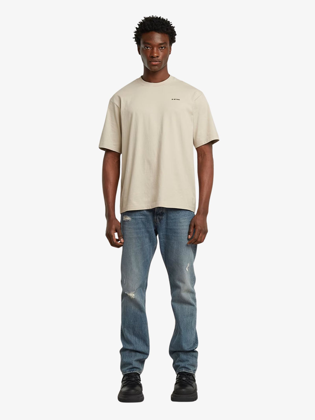 G-Star Boxy Base T-Shirt | Dk Brick