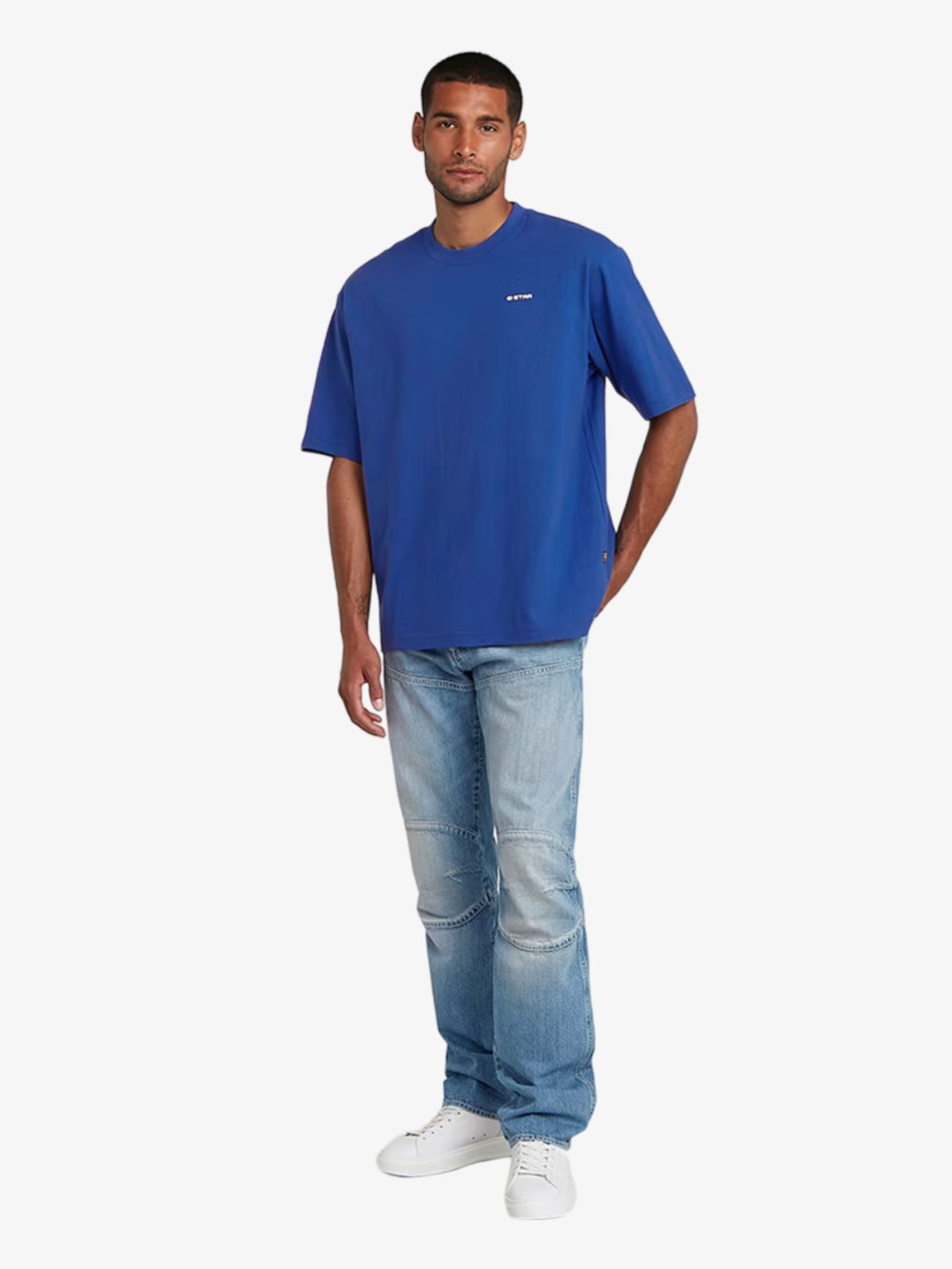 G-Star Boxy Base T-Shirt | Racing Blue