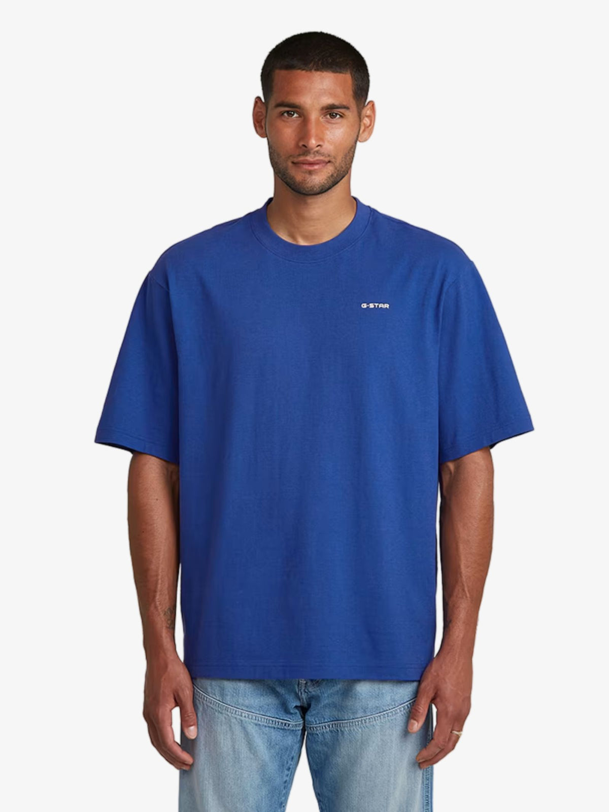 G-Star Boxy Base T-Shirt | Racing Blue