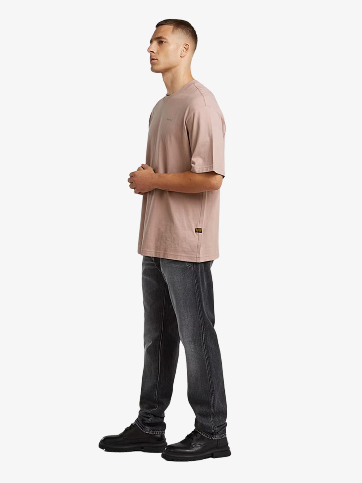 G-Star Boxy Base T-Shirt | Lt Berry Mist