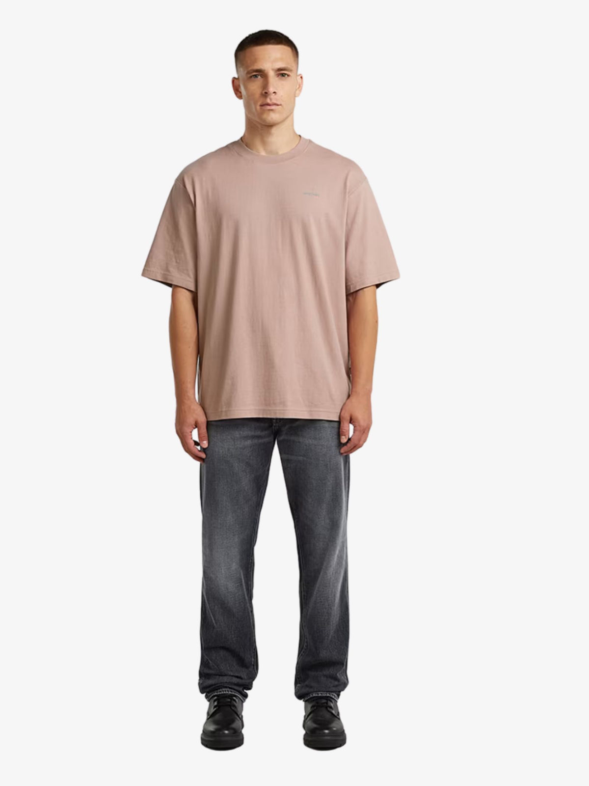 G-Star Boxy Base T-Shirt | Lt Berry Mist