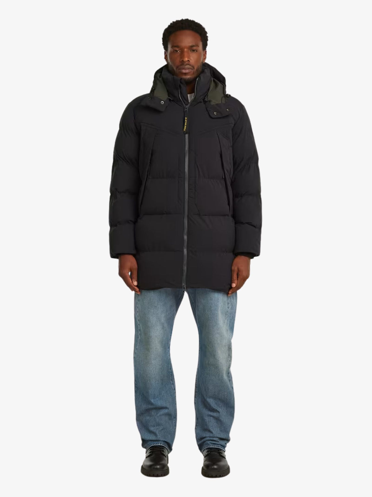 G-Star G-Whistler Padded Hooded Parka 2.0 | Dk Black