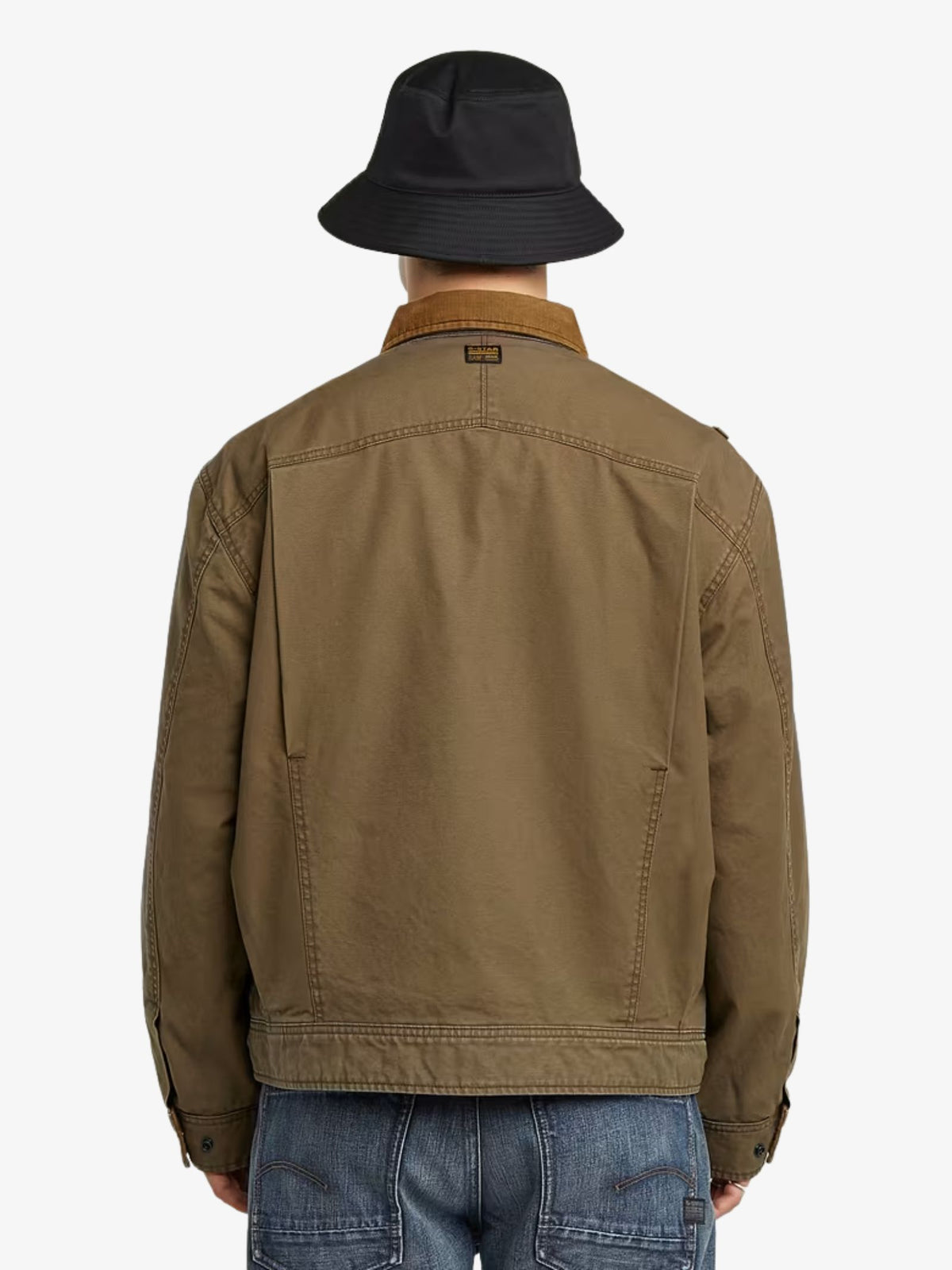 G-Star Duty Canvas Trucker Jacket | Desert Palm