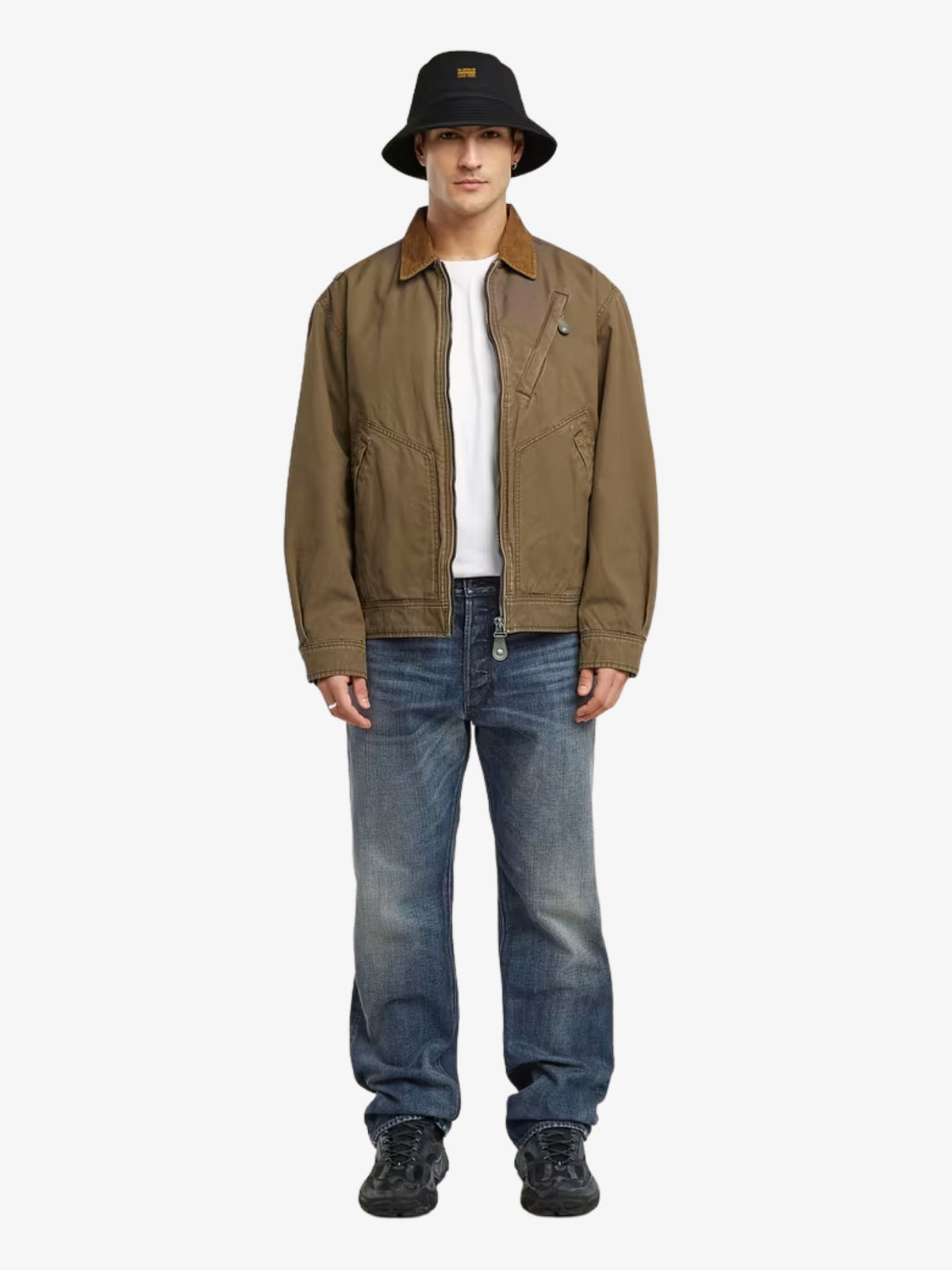 G-Star Duty Canvas Trucker Jacket | Desert Palm