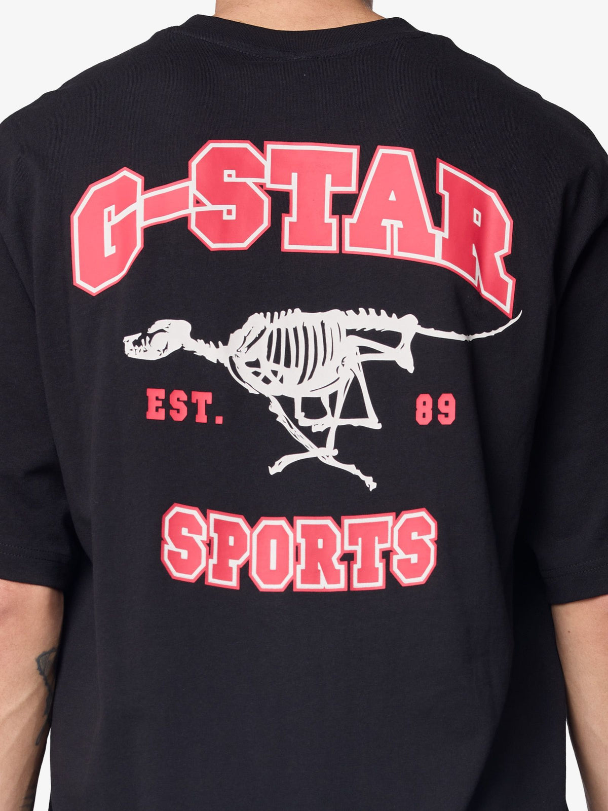 G-Star Running Dog Boxy T-Shirt | Dk Black