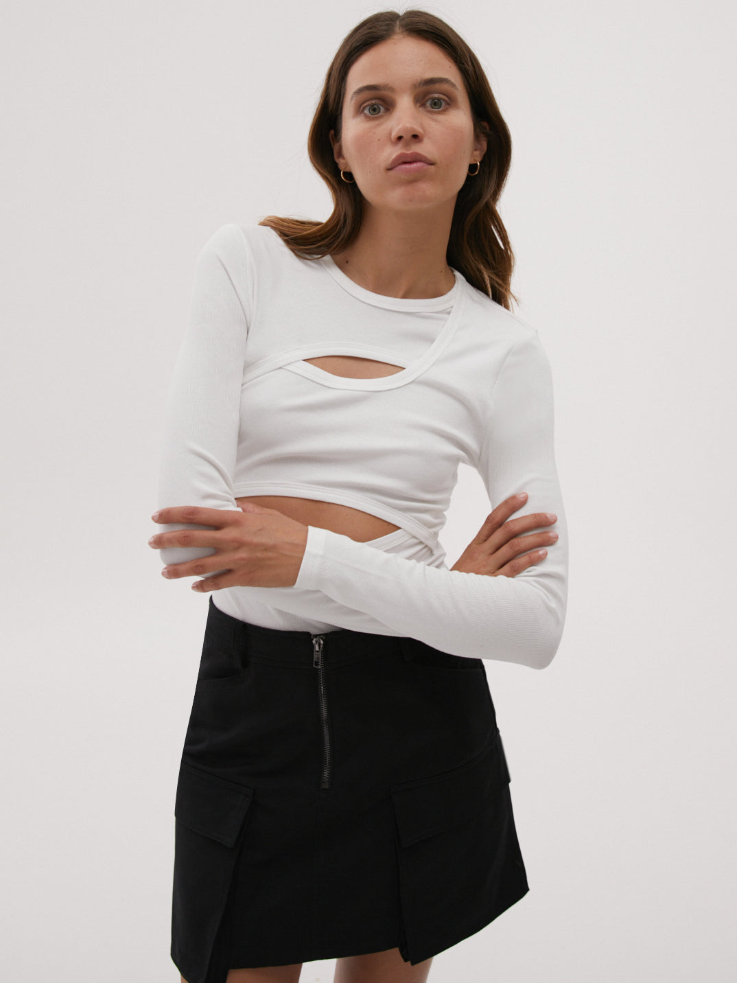 Misha Urban Darcee Top Ivory | Glue Store