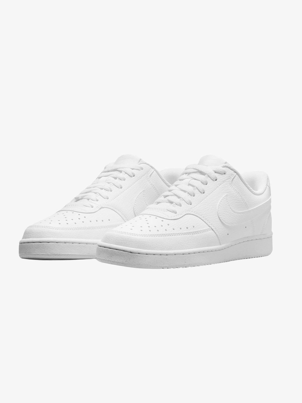 Nike Women's Court Vision Low Next Nature Sneakers | White/White-White