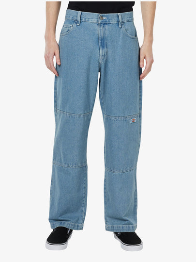 Denim Double Knee Pants