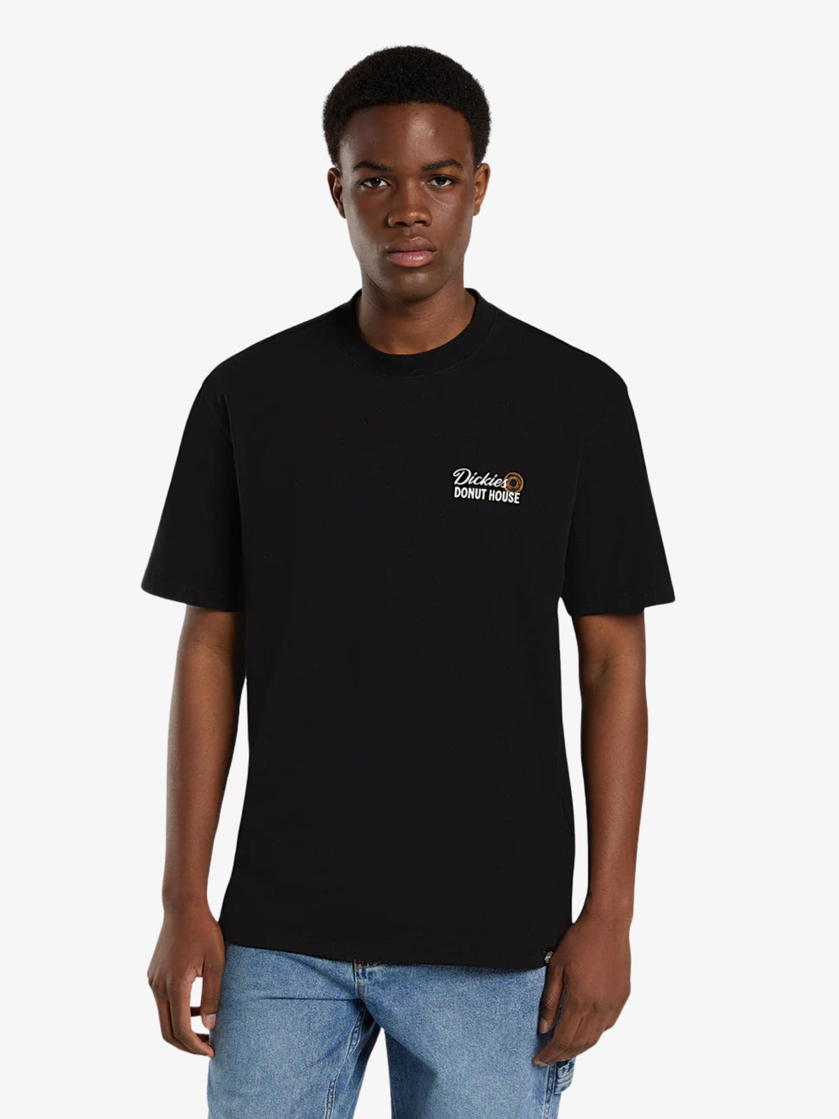 Dickies Donut House Short Sleeve T-Shirt | Black