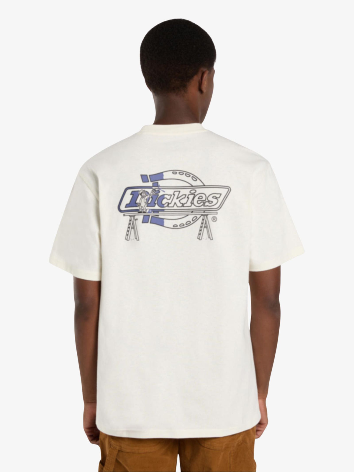 Dickies Industrial Zone Tee | Egret