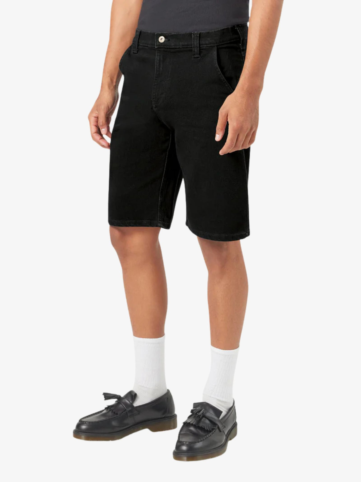 Dickies Relaxed Denim Utility Shorts | Black