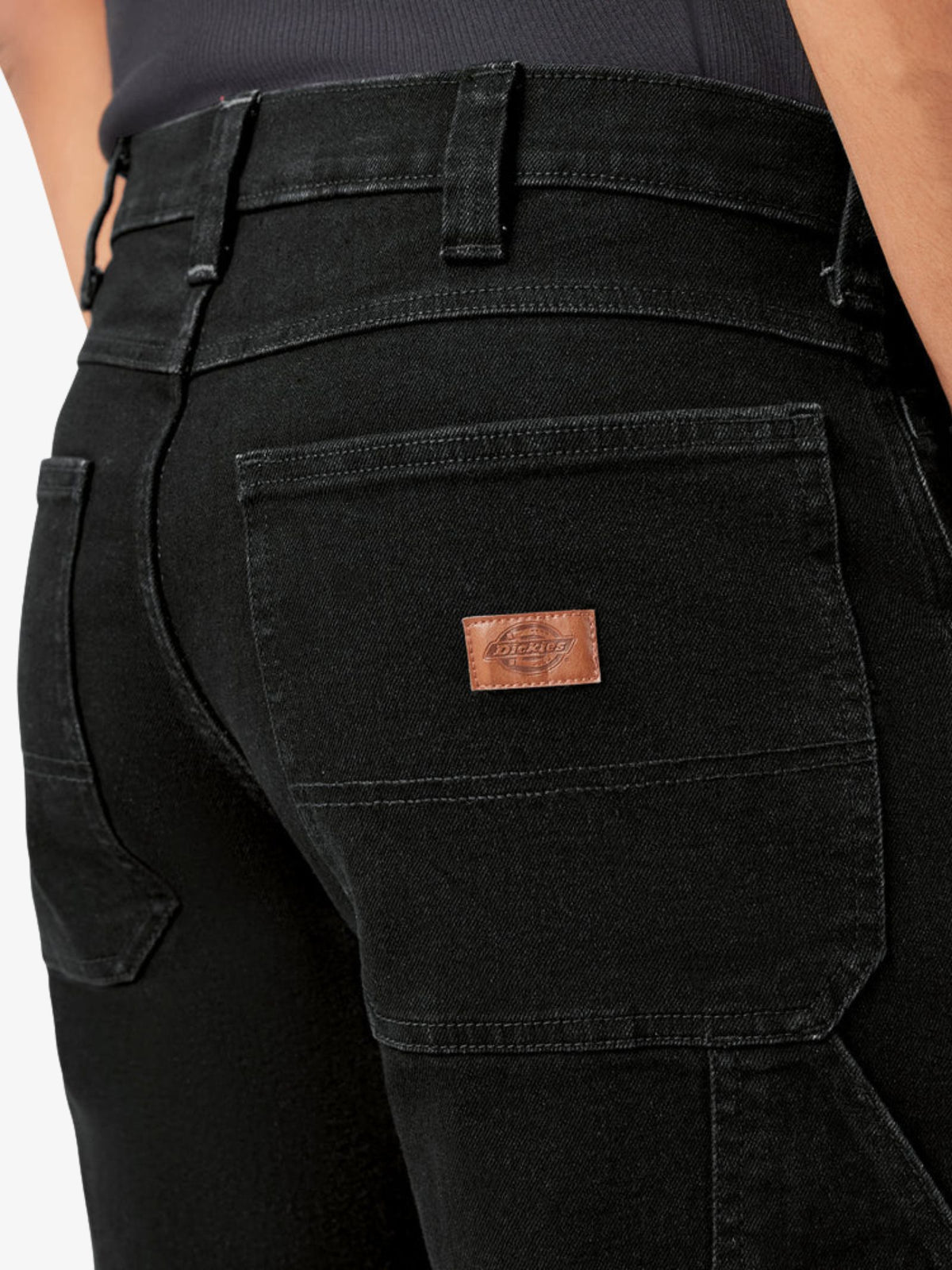 Dickies Relaxed Denim Utility Shorts | Black