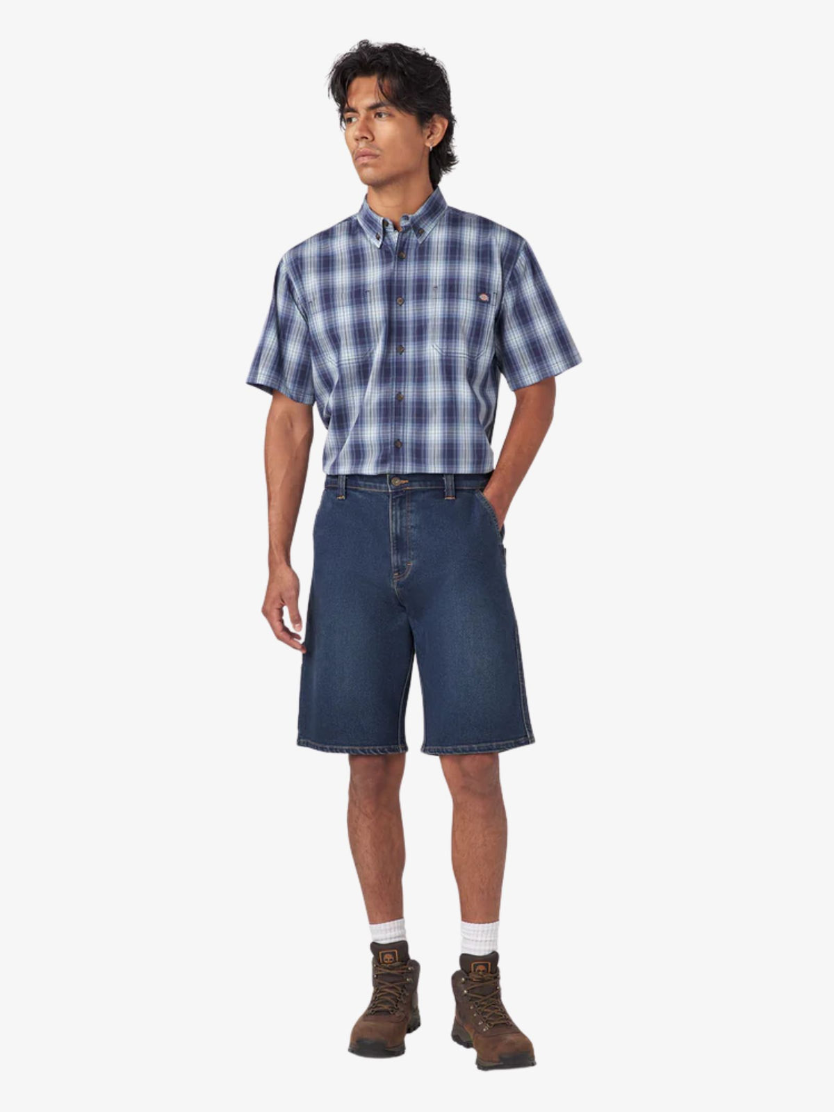 Dickies Denim Utility Shorts 11Inch | Medium Wash