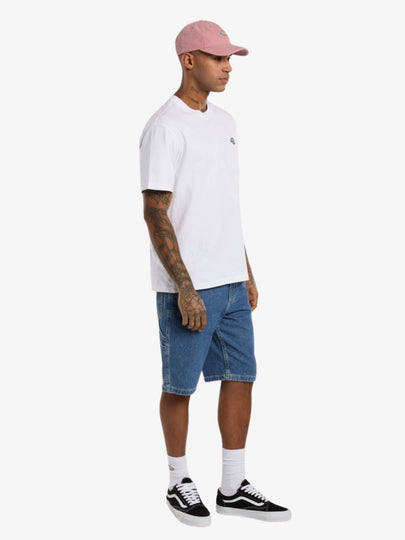 Relaxed Denim Utility Shorts 11Inch