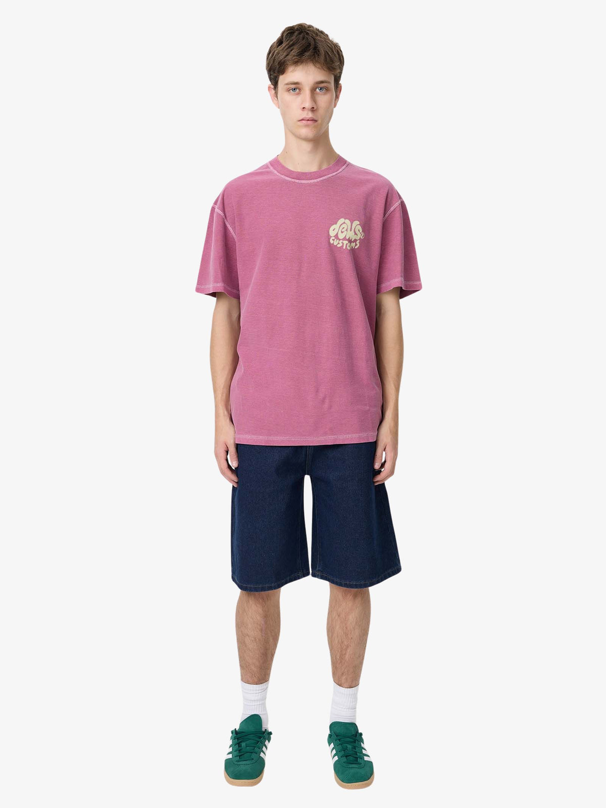 Deus Debris Reverse Tee | Dry Rose