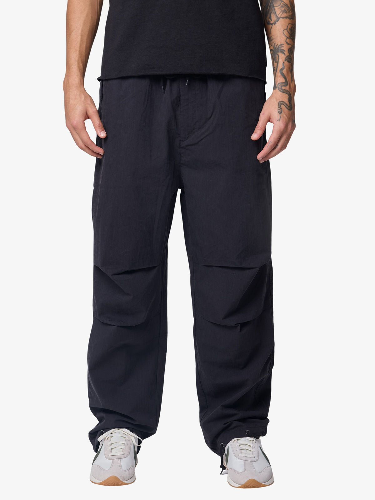 Deus Remi Parachute Pants | Black