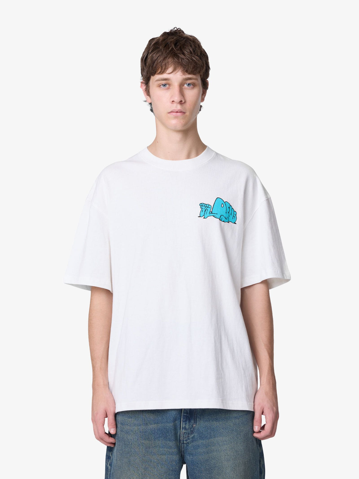 Deus Snoozin Tee | Vintage White