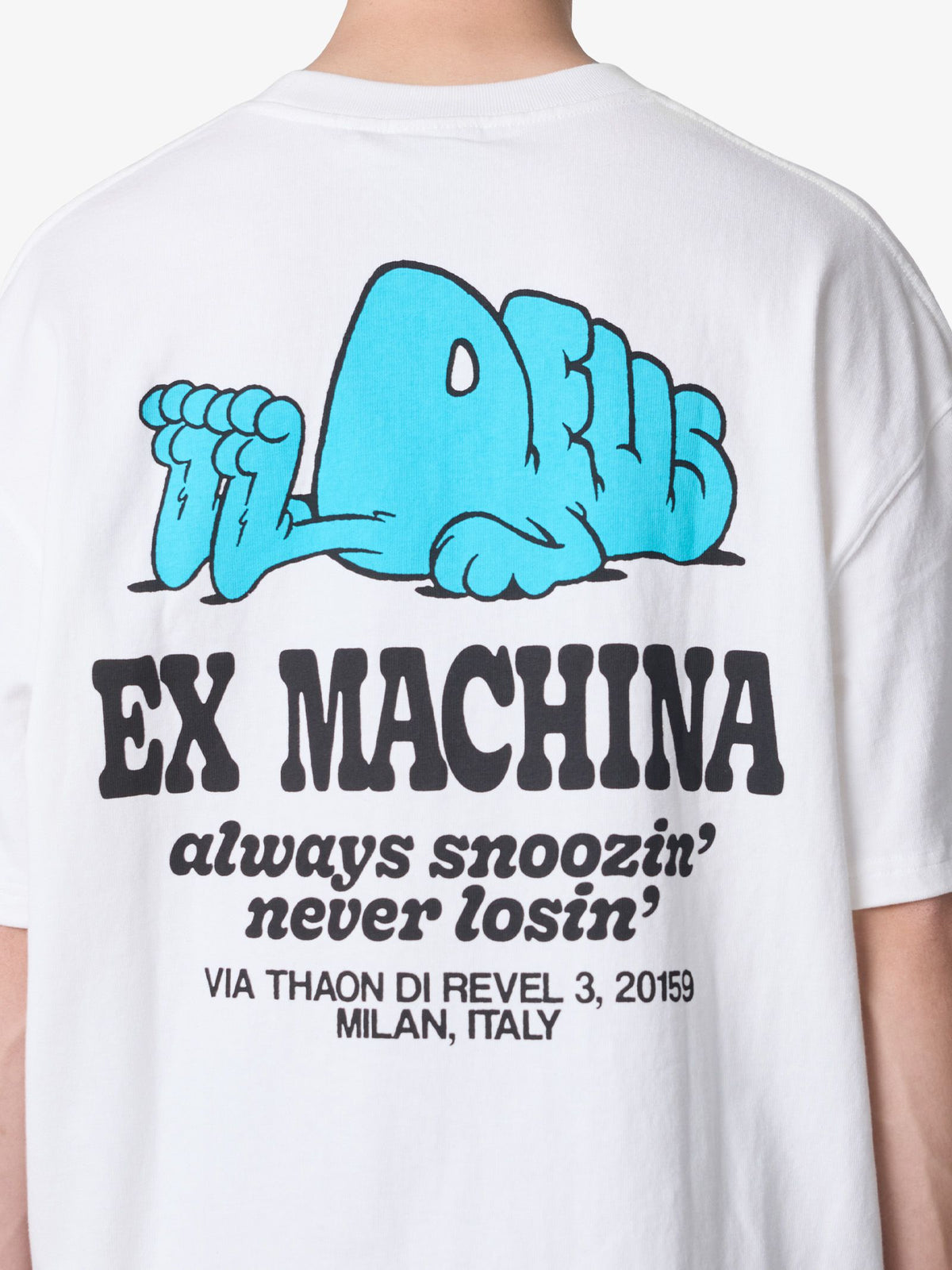 Deus Snoozin Tee | Vintage White