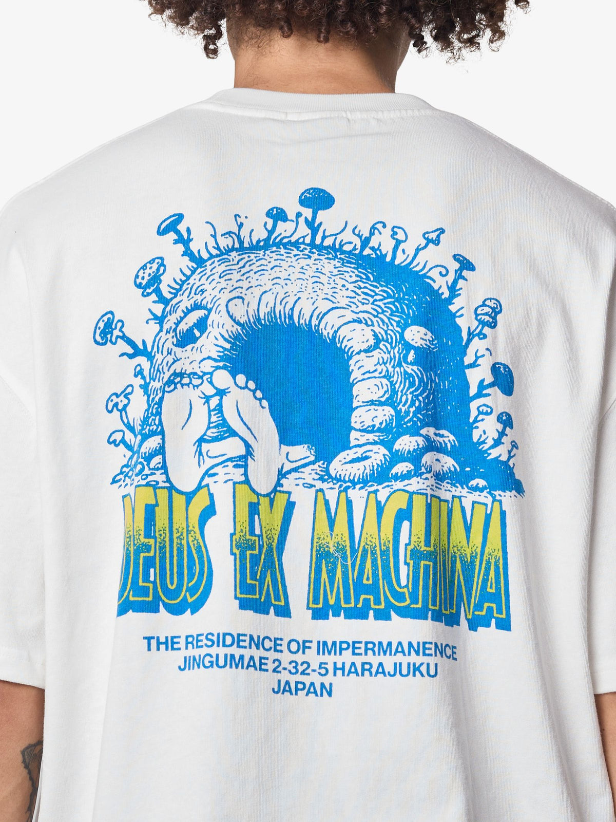 Deus Out Of Office Tee | Vintage White