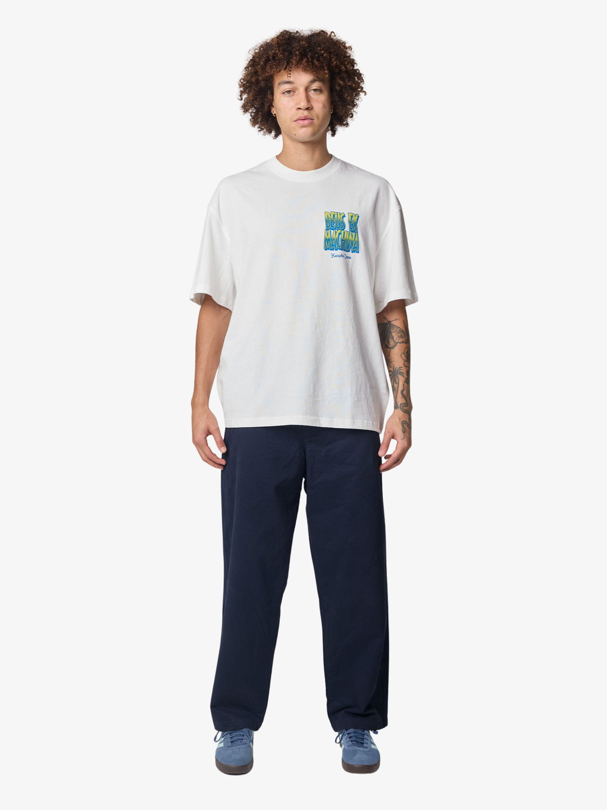 Deus Out Of Office Tee | Vintage White