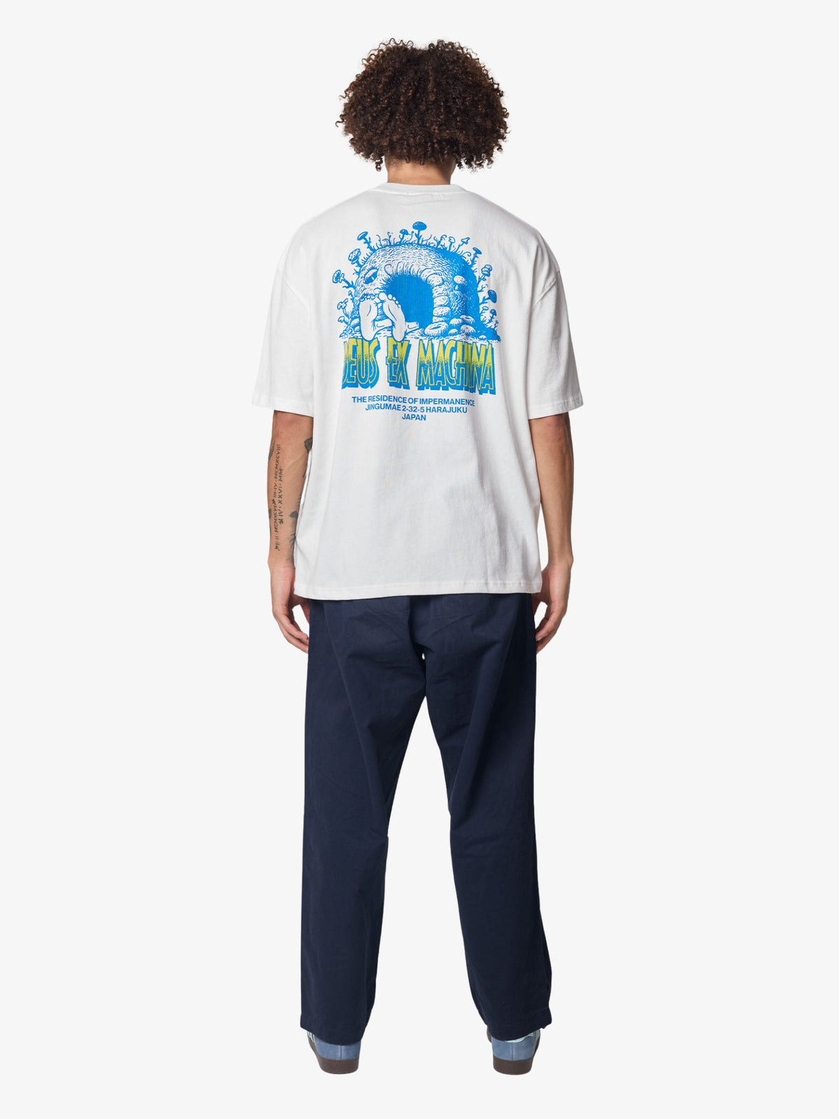 Deus Out Of Office Tee | Vintage White